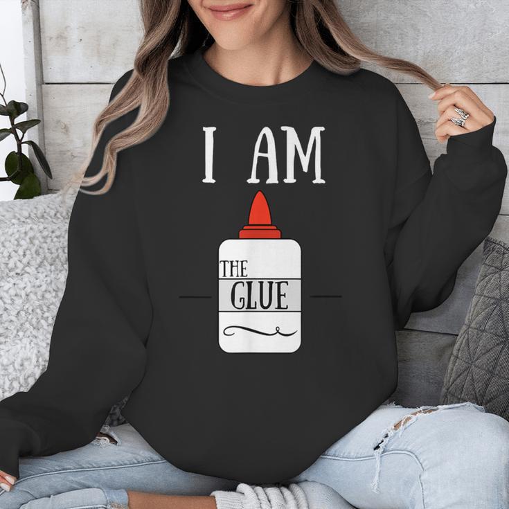 Art Teacher T-Shirt I Am The Glue Unisex Sweatshirt, funny design Art Teacher T-Shirt I Am The Glue Unisex Sweatshirt, funny design