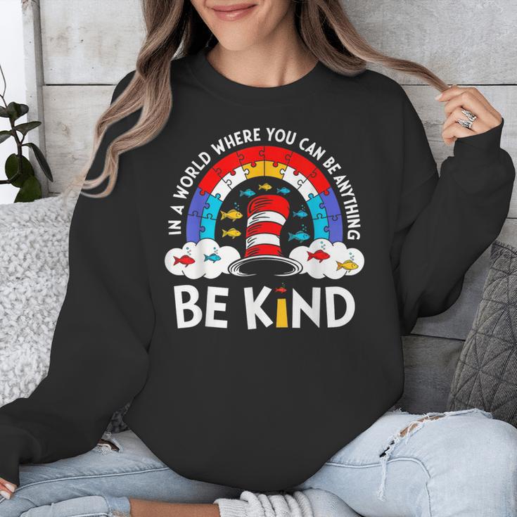 Autism Awareness For Teacher Why Fit In Doctor Cat Hat Cool Unisex Sweatshirt, funny design Autism Awareness For Teacher Why Fit In Doctor Cat Hat Cool Unisex Sweatshirt, funny design