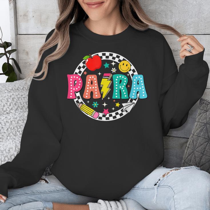 Back To School Para For Men Women Teacher Unisex Sweatshirt, funny design Back To School Para For Men Women Teacher Unisex Sweatshirt, funny design