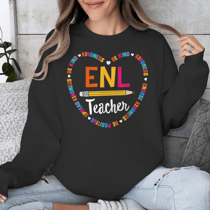 Back To School Tee ENL Teacher English New Language Squad Unisex Sweatshirt, English Teacher Gifts, funny design