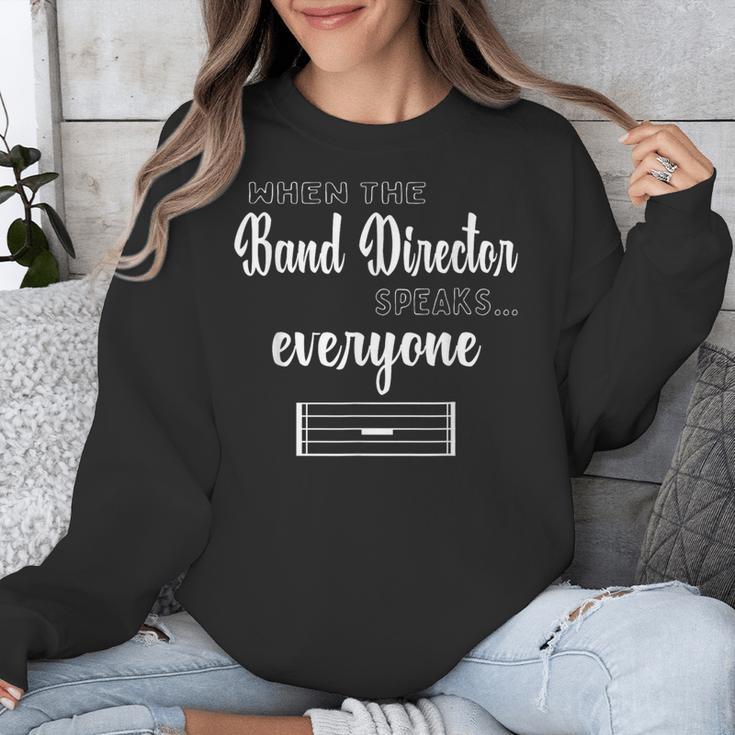 Band Director Shirt Music Teacher Appreciation Unisex Sweatshirt, funny design