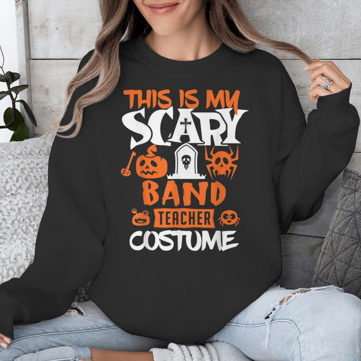 Band Teacher Halloween Shirt Costume School Marching Band For Men Women Unisex Sweatshirt, funny design