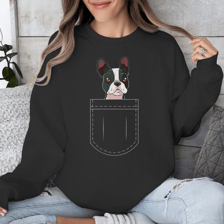 Boston Terrier Boston-Bulldog For Men Women Kids Unisex Sweatshirt, funny design