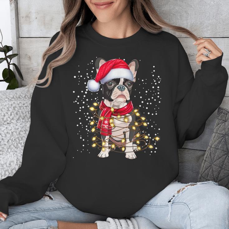 Boston Terrier Dog Ugly Christmas Dog Xmas For Men Women Kids Unisex Sweatshirt, Boston Terrier Christmas Gifts, funny design