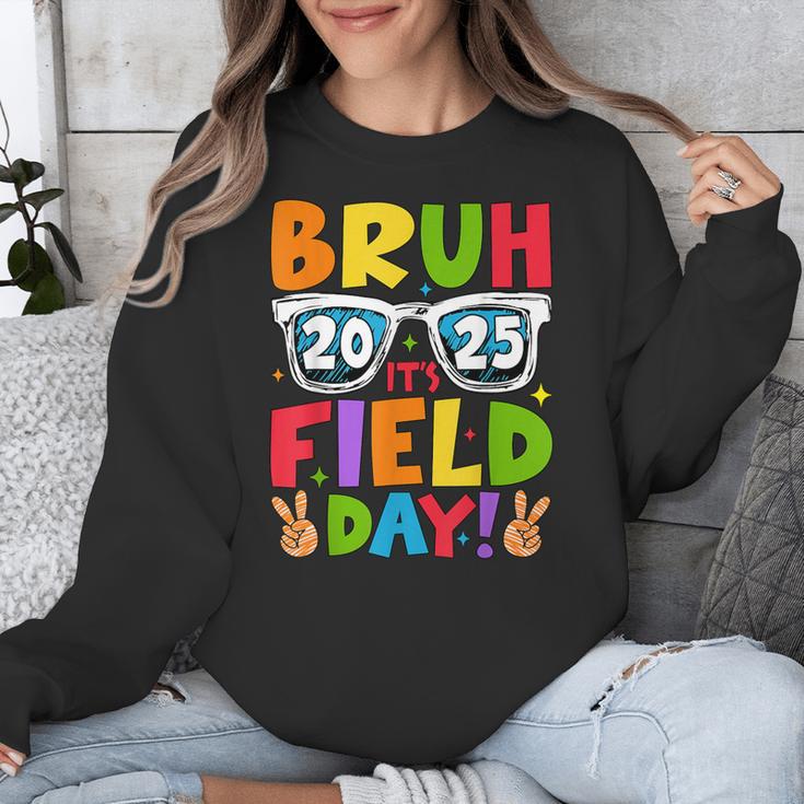 Bruh It's Field Day Teacher Boys Girls Kids Field Day 2025 Unisex Sweatshirt, funny design