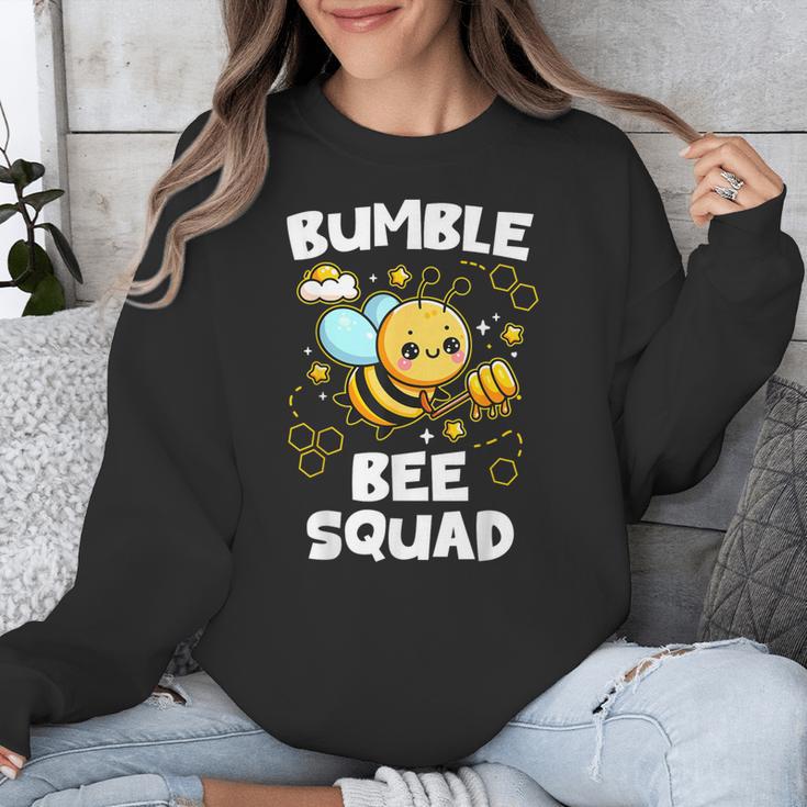 Bumble Bee Squad Honey Bumblebee Teacher Team Group Unisex Sweatshirt, funny design