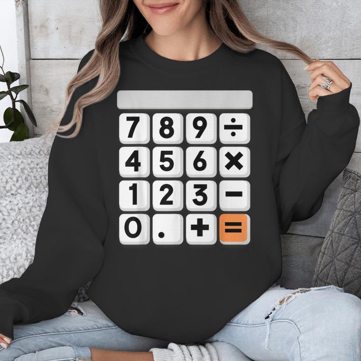 Calculator Easy Halloween Costume For Math Teacher Unisex Sweatshirt, funny design Calculator Easy Halloween Costume For Math Teacher Unisex Sweatshirt, funny design