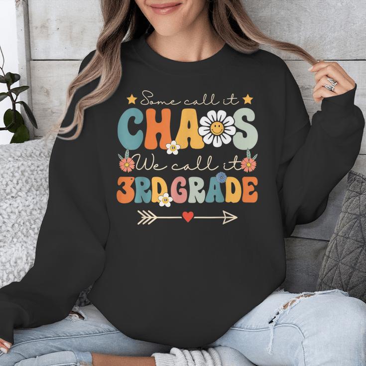 Some Call It Chaos We Call It 3rd Grade Third Grade Teachers Men Women Kids Unisex Sweatshirt, funny design Some Call It Chaos We Call It 3rd Grade Third Grade Teachers Men Women Kids Unisex Sweatshirt, funny design
