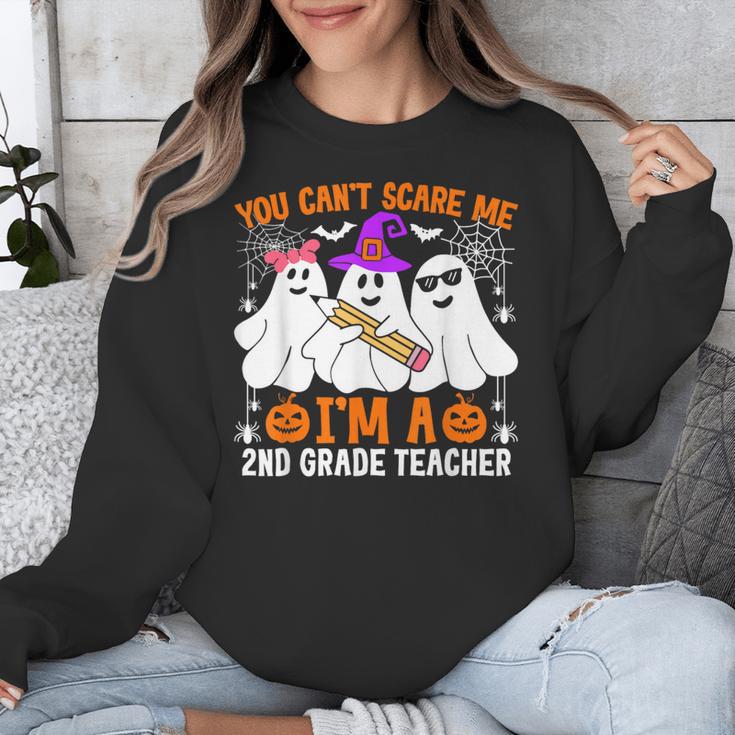 You Can't Scare Me I'm A 2nd Grade Teacher Halloween Unisex Sweatshirt, 2nd Grade Teacher Gifts, funny design You Can't Scare Me I'm A 2nd Grade Teacher Halloween Unisex Sweatshirt, 2nd Grade Teacher Gifts, funny design