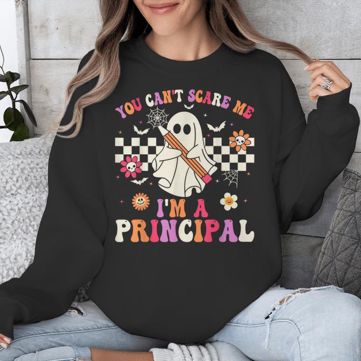 You Can't Scare Me I'm a Principal Halloween Teacher Unisex Sweatshirt, funny design You Can't Scare Me I'm a Principal Halloween Teacher Unisex Sweatshirt, funny design