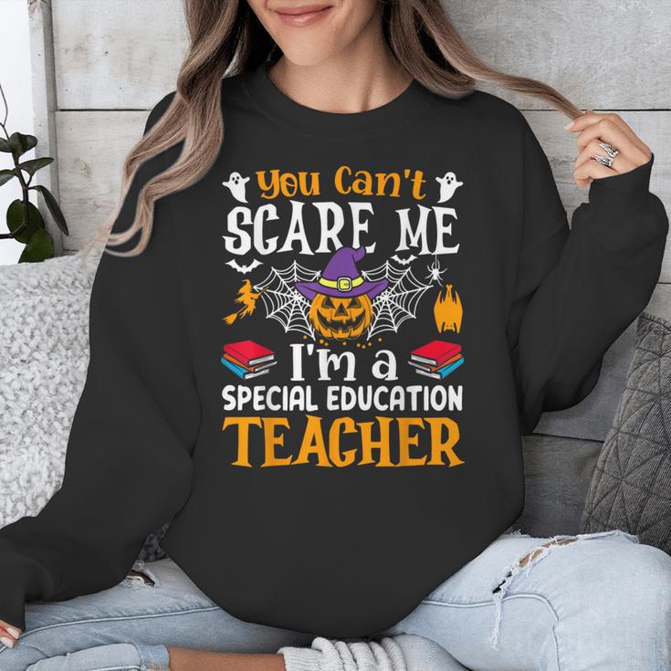 You Can't Scare Me I'm A Special Education Teacher Halloween Unisex Sweatshirt, funny design You Can't Scare Me I'm A Special Education Teacher Halloween Unisex Sweatshirt, funny design
