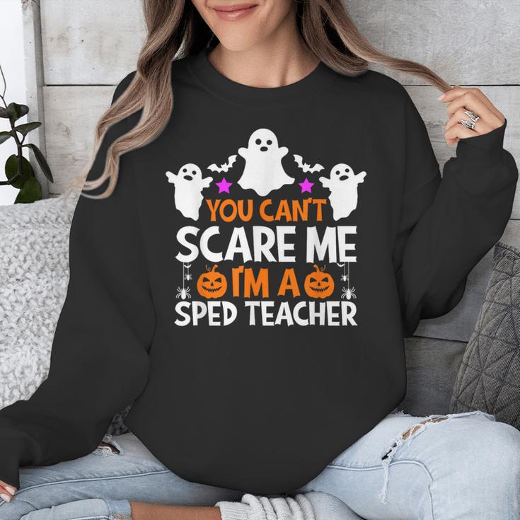 You Can't Scare Me I'm A SPED Teacher Shirt Halloween For Men Women Unisex Sweatshirt, funny design You Can't Scare Me I'm A SPED Teacher Shirt Halloween For Men Women Unisex Sweatshirt, funny design