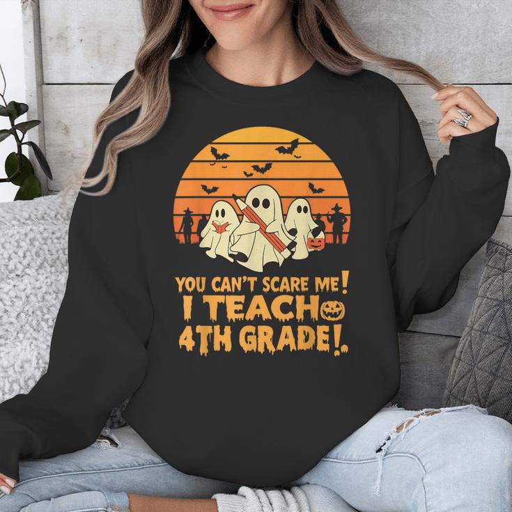 You Can't Scare Me I Teach 4th Grade Teacher Halloween Unisex Sweatshirt, 4th Grade Teacher Gifts, funny design You Can't Scare Me I Teach 4th Grade Teacher Halloween Unisex Sweatshirt, 4th Grade Teacher Gifts, funny design