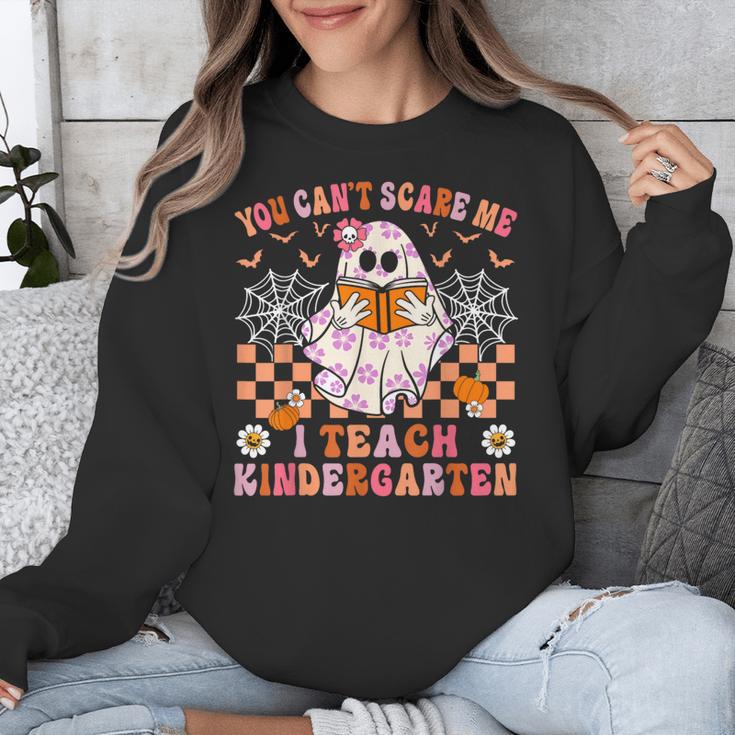 You Cant Scare Me I Teach Kindergarten Teacher Halloween Unisex Sweatshirt, funny design You Cant Scare Me I Teach Kindergarten Teacher Halloween Unisex Sweatshirt, funny design