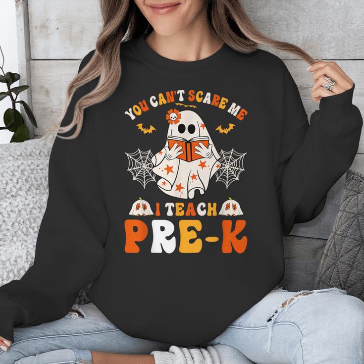 You Cant Scare Me I Teach Pre-K Teacher Halloween Unisex Sweatshirt, funny design You Cant Scare Me I Teach Pre-K Teacher Halloween Unisex Sweatshirt, funny design