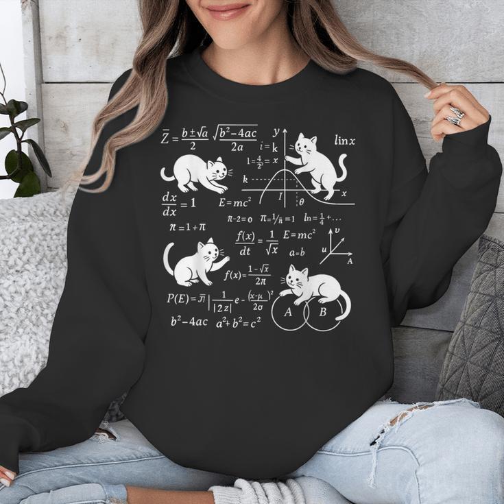 Cats And Math Lover Cat Lover Science Teacher Student Unisex Sweatshirt, Science Teacher Gifts, funny design Cats And Math Lover Cat Lover Science Teacher Student Unisex Sweatshirt, Science Teacher Gifts, funny design