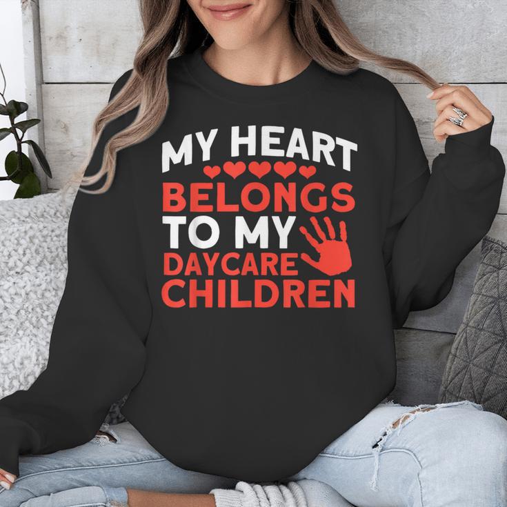 Childcare My Heart Belongs To Children Daycare Teacher Men Women Unisex Sweatshirt, funny design Childcare My Heart Belongs To Children Daycare Teacher Men Women Unisex Sweatshirt, funny design