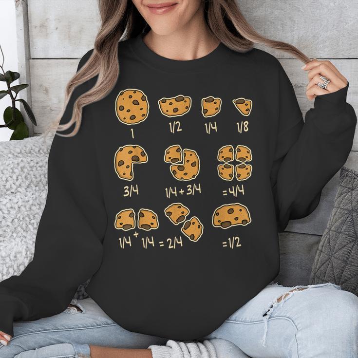 Chocolate Cookie Quick Math Fraction Math Teachers For Men Women Girls Kids Unisex Sweatshirt, funny design Chocolate Cookie Quick Math Fraction Math Teachers For Men Women Girls Kids Unisex Sweatshirt, funny design