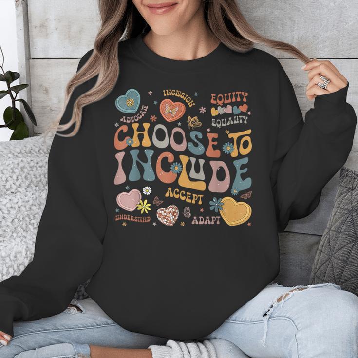 Choose To Include Inclusion Matters Autism Awareness Teacher Men Women Girls Kids Unisex Sweatshirt, funny design Choose To Include Inclusion Matters Autism Awareness Teacher Men Women Girls Kids Unisex Sweatshirt, funny design