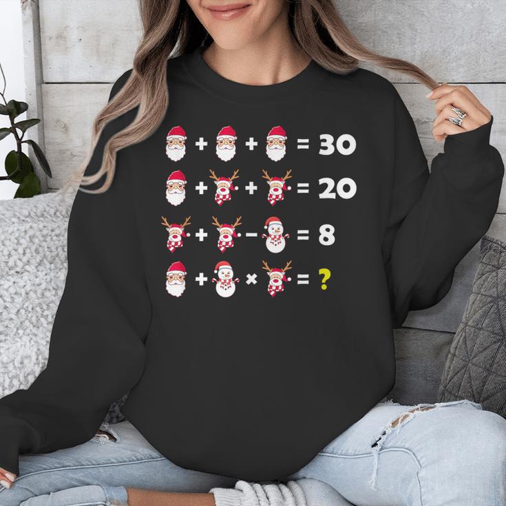 Christmas Math Quiz Teacher Equation Math Teacher Unisex Sweatshirt, funny design Christmas Math Quiz Teacher Equation Math Teacher Unisex Sweatshirt, funny design