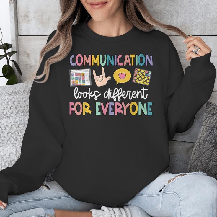 Communication Looks Different Tee Shirt Kids -Adults Teacher Animal Print Small Short Sleeve Classic Fit Crew Neck Polyester 100 Unisex Sweatshirt, funny design Communication Looks Different Tee Shirt Kids -Adults Teacher Animal Print Small Short Sleeve Classic Fit Crew Neck Polyester 100 Unisex Sweatshirt, funny design