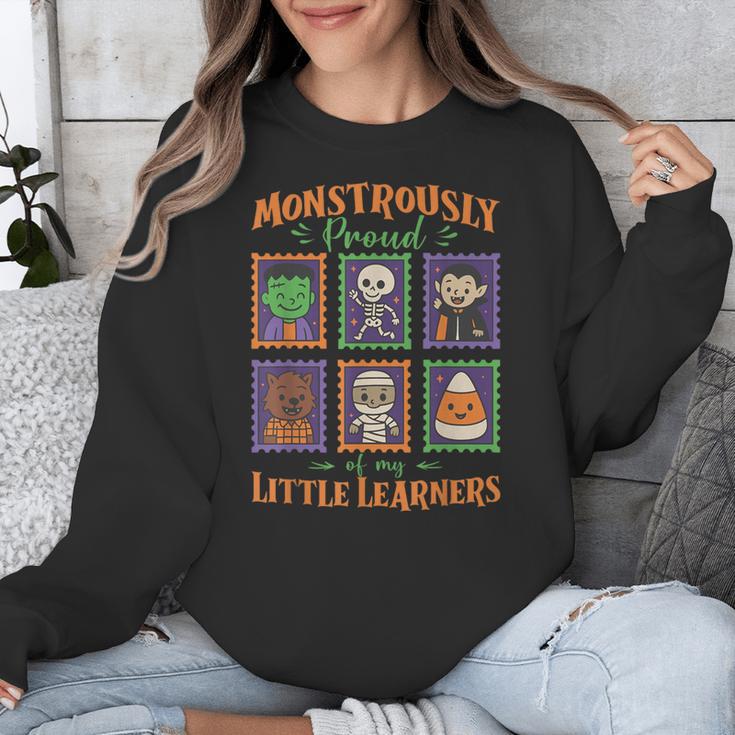 Cute Halloween Teacher Unisex Sweatshirt, funny design