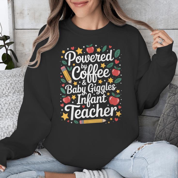 Daycare Provider Infant Teacher Quotes Toddler Teaching Unisex Sweatshirt, funny design