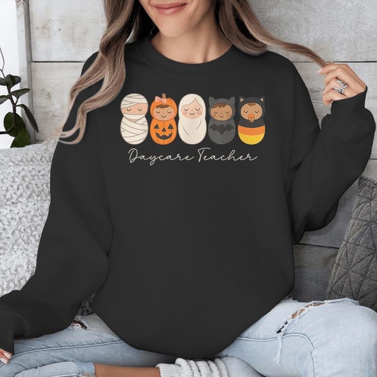 Daycare Teacher Halloween Infant Squad Spooky Childcare Fall Unisex Sweatshirt, funny design Daycare Teacher Halloween Infant Squad Spooky Childcare Fall Unisex Sweatshirt, funny design