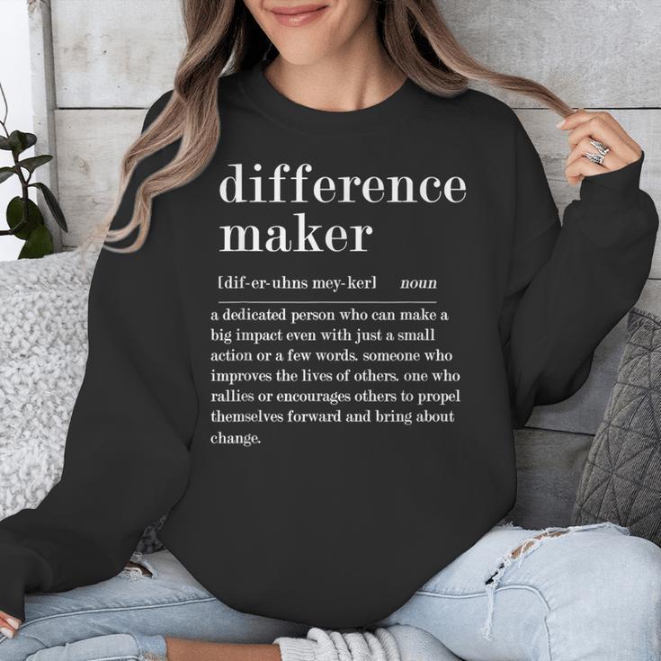 Difference Maker Definition Best Friend Teacher Life Unisex Sweatshirt, Friend Gifts, funny design Difference Maker Definition Best Friend Teacher Life Unisex Sweatshirt, Friend Gifts, funny design
