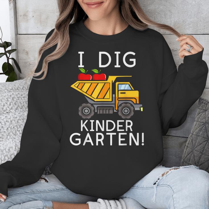 I Dig Kindergarten Student Teacher Construction First Day Unisex Sweatshirt, funny design I Dig Kindergarten Student Teacher Construction First Day Unisex Sweatshirt, funny design