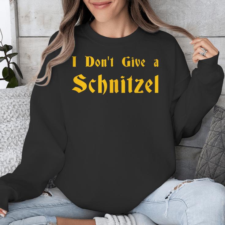 I Don't Give a Schnitzel T-Shirt Unisex Sweatshirt, funny design
