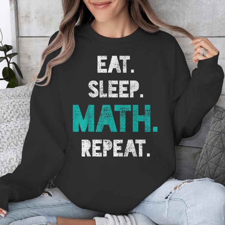 Eat Sleep Math Repeat Math Teacher Men Women Girls Kids Unisex Sweatshirt, funny design Eat Sleep Math Repeat Math Teacher Men Women Girls Kids Unisex Sweatshirt, funny design