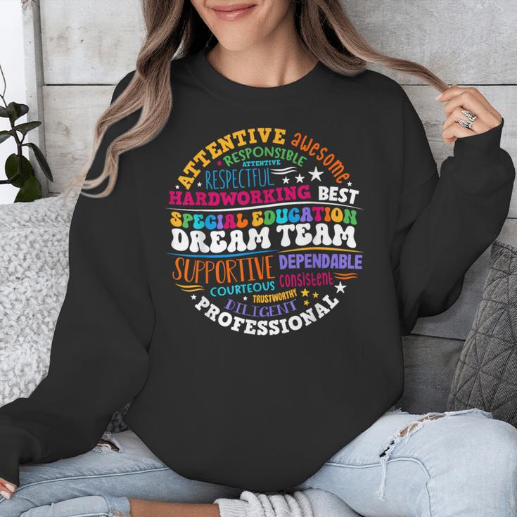 Educators Special Ed Teacher Special Education Dream Team Unisex Sweatshirt, funny design Educators Special Ed Teacher Special Education Dream Team Unisex Sweatshirt, funny design