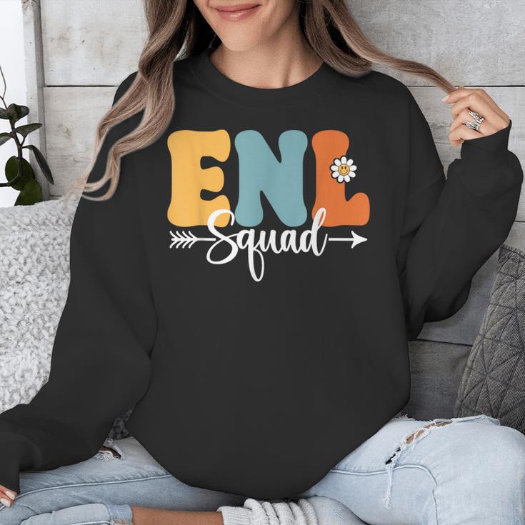 ENL Squad Back To School Teachers Students ENL Crew Men Women Girls Kids Unisex Sweatshirt, funny design ENL Squad Back To School Teachers Students ENL Crew Men Women Girls Kids Unisex Sweatshirt, funny design