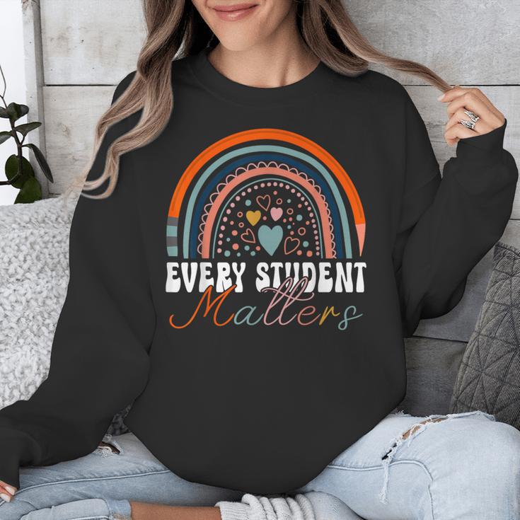 Every Student Matters Paraprofessional Support Teacher Unisex Sweatshirt, funny design Every Student Matters Paraprofessional Support Teacher Unisex Sweatshirt, funny design