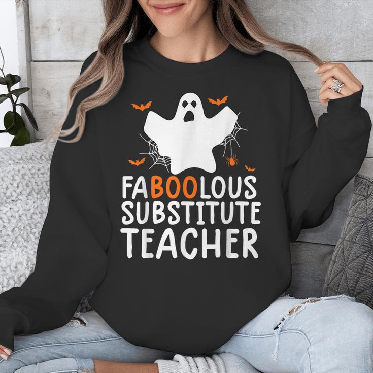 Faboolous Substitute Teacher Halloween Costume Unisex Sweatshirt, funny design