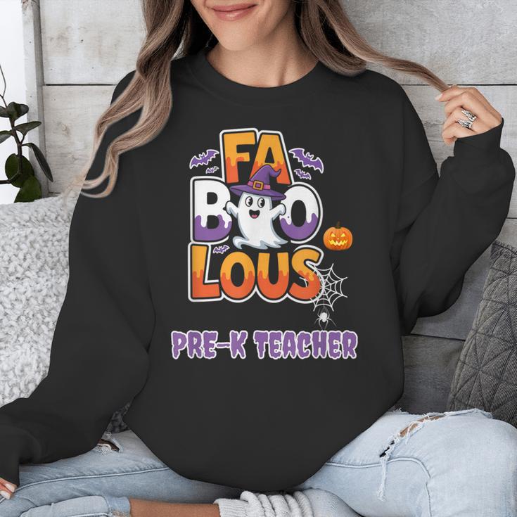 Fabulous Pre-K Teacher Halloween Costume Classroom Outfit Unisex Sweatshirt, funny design Fabulous Pre-K Teacher Halloween Costume Classroom Outfit Unisex Sweatshirt, funny design