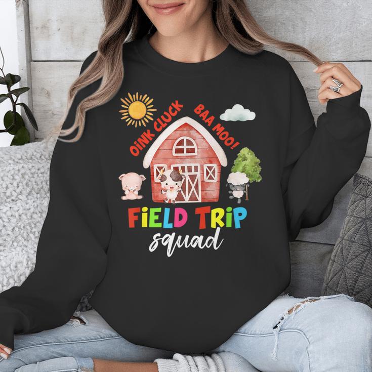 Farm Field Trip Squad Field Day 2025 Teachers Students Unisex Sweatshirt, funny design Farm Field Trip Squad Field Day 2025 Teachers Students Unisex Sweatshirt, funny design