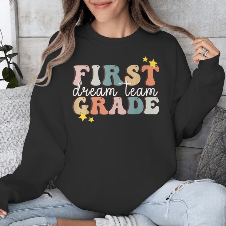 First Grade Dream Team First Day Of 1st Grade Teachers For Men Women Unisex Sweatshirt, First Grade Teacher Gifts, funny design First Grade Dream Team First Day Of 1st Grade Teachers For Men Women Unisex Sweatshirt, First Grade Teacher Gifts, funny design
