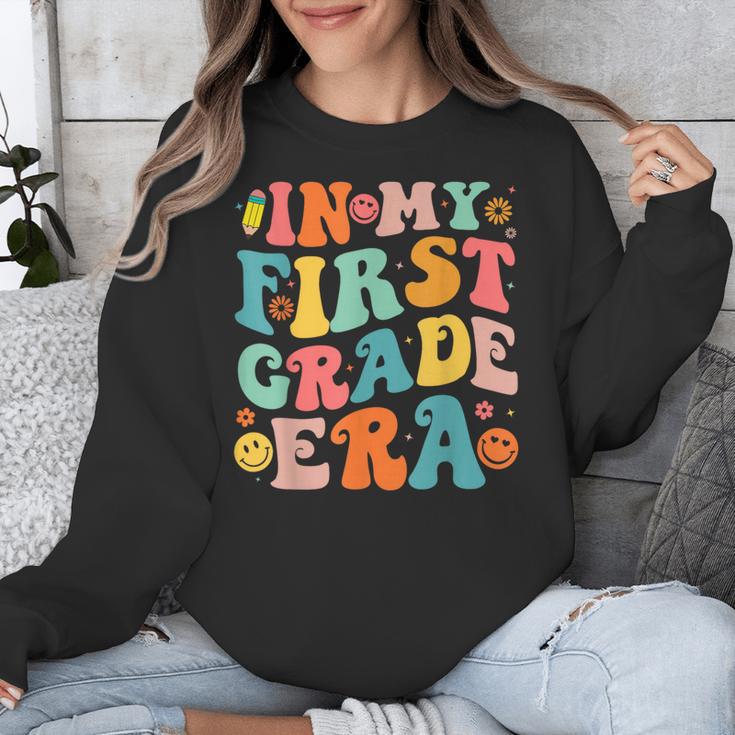 In My First Grade Era 1st Grade Teacher Back To School Unisex Sweatshirt, First Grade Teacher Gifts, funny design In My First Grade Era 1st Grade Teacher Back To School Unisex Sweatshirt, First Grade Teacher Gifts, funny design