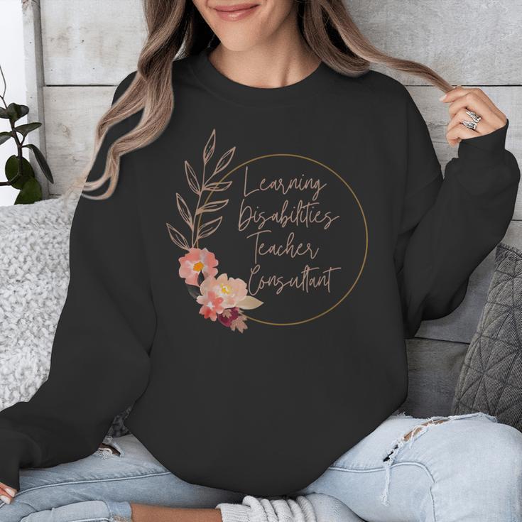 Floral Learning Disabilities Teacher Consultant SPED Teacher Unisex Sweatshirt, funny design Floral Learning Disabilities Teacher Consultant SPED Teacher Unisex Sweatshirt, funny design