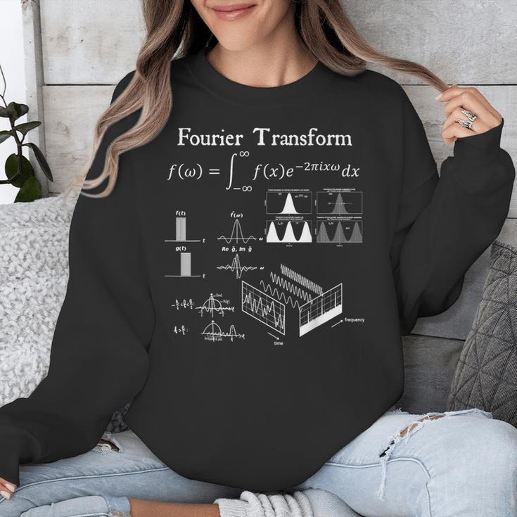 Fourier Transform Signal Science Math Teacher Nerdy Unisex Sweatshirt, Science Teacher Gifts, funny design