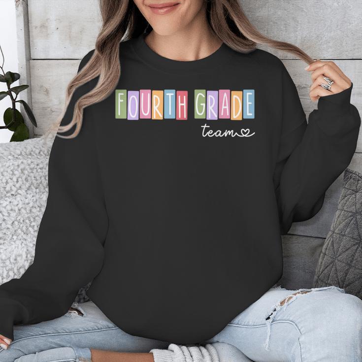 Fourth Grade Team 4th Grade Teacher Girls Boys Unisex Sweatshirt, 4th Grade Teacher Gifts, funny design Fourth Grade Team 4th Grade Teacher Girls Boys Unisex Sweatshirt, 4th Grade Teacher Gifts, funny design