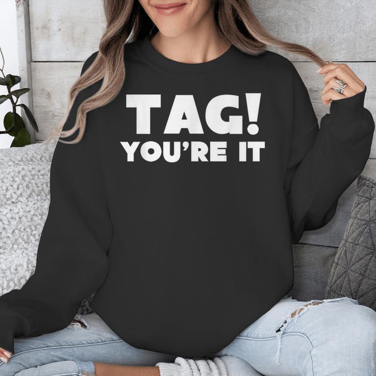 Fun Summer Tag You'Re It Teacher Vacation T-Shirt For Men Women Girls Kids Unisex Sweatshirt, funny design
