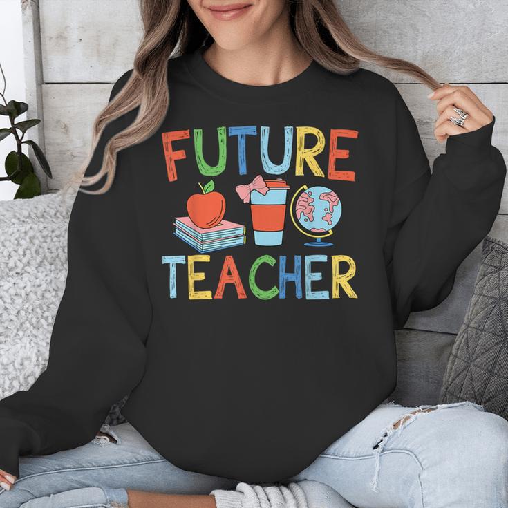 Future Teacher Costume For Kids Girls Boys Men Women Unisex Sweatshirt, Future Teacher Gifts, funny design Future Teacher Costume For Kids Girls Boys Men Women Unisex Sweatshirt, Future Teacher Gifts, funny design