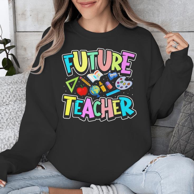 Future Teacher Kid's Career Unisex Sweatshirt, Future Teacher Gifts, funny design