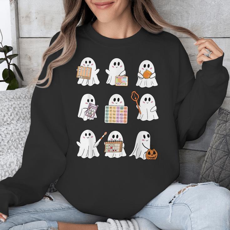 Ghost Speech Therapy Teacher Spooky Season Halloween Unisex Sweatshirt, funny design Ghost Speech Therapy Teacher Spooky Season Halloween Unisex Sweatshirt, funny design