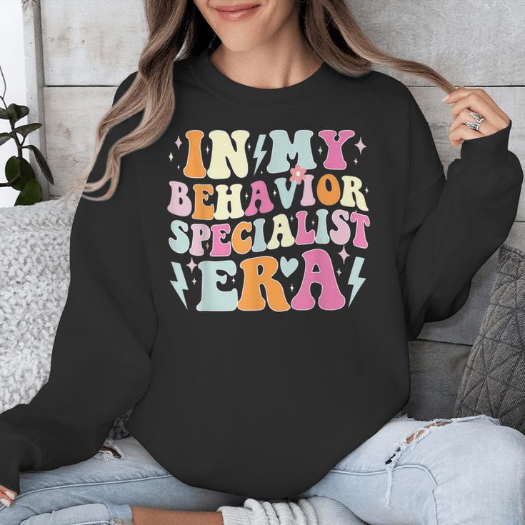 Groovy In My Behavior Specialist Era Behavior Teachers Unisex Sweatshirt, funny design Groovy In My Behavior Specialist Era Behavior Teachers Unisex Sweatshirt, funny design