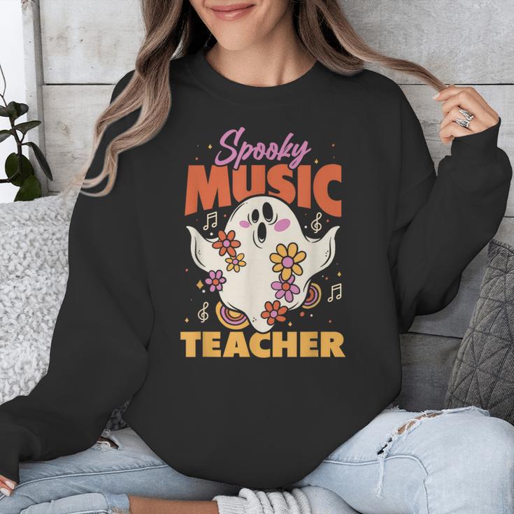Groovy Faboolous Spooky Music Teacher Halloween Men Women Unisex Sweatshirt, Groovy Teacher Gifts, funny design Groovy Faboolous Spooky Music Teacher Halloween Men Women Unisex Sweatshirt, Groovy Teacher Gifts, funny design