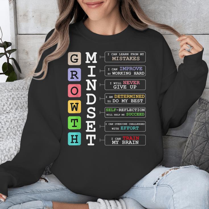 Growth Mindset Shirt Positive School Classroom Teacher Unisex Sweatshirt, funny design Growth Mindset Shirt Positive School Classroom Teacher Unisex Sweatshirt, funny design